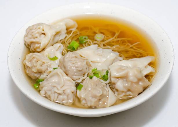 156. Wonton with Noodle in Soup 鮮蝦雲吞麺
